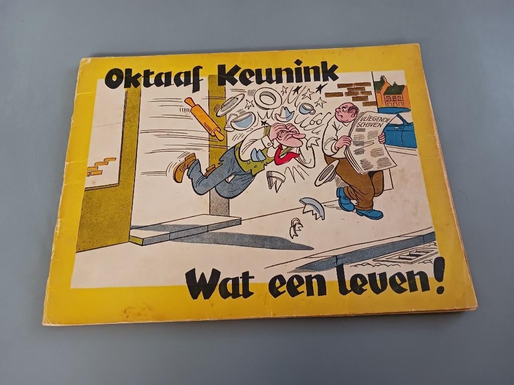 Oktaaf Keunink nr.3, Wat een Leven! 1ste druk, goede staat, Boeken, Stripverhalen, Gelezen, Marc Sleen, Eén stripboek, Ophalen of Verzenden