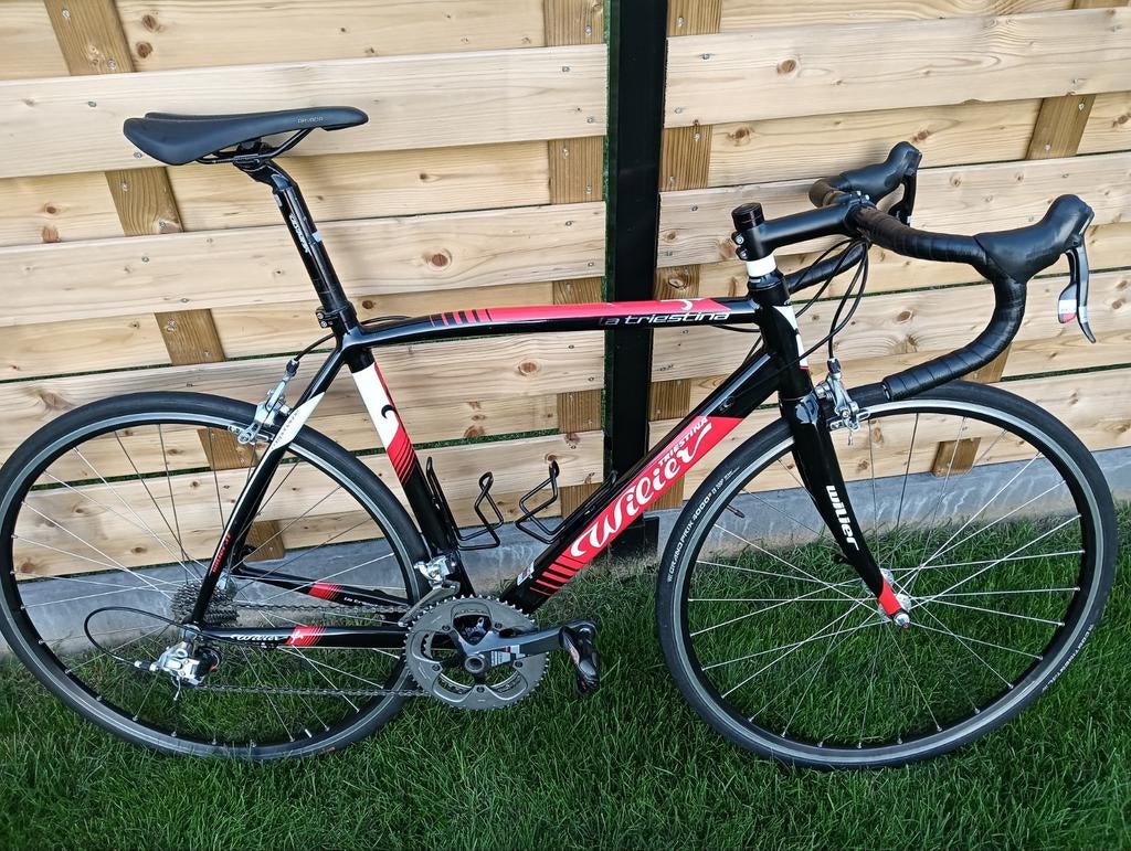 Willier koersfiets sram red als nieuw., Fietsen en Brommers, Fietsen | Racefietsen, Ophalen, Zo goed als nieuw