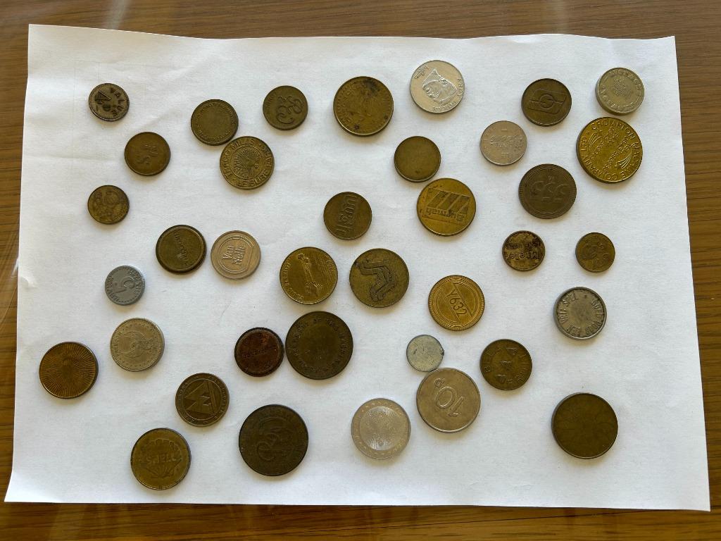 Jetons en penningen, Ophalen of Verzenden, Overige materialen