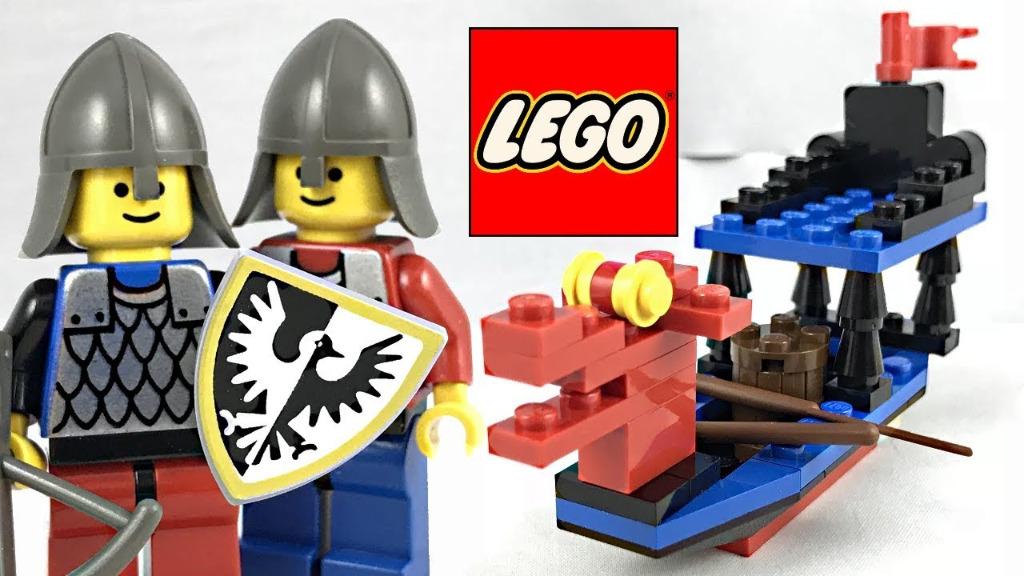 LEGO Castle Lion Knights 6018 Battle Dragon in TOPSTAAT, Enlèvement ou Envoi, Comme neuf, Ensemble complet, Lego