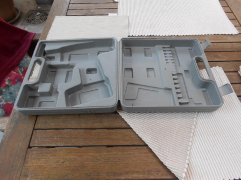 koffer machine plastik leeg voor boormachine 30 x 28 x D10, Doe-het-zelf en Bouw, Ophalen of Verzenden, Gebruikt, Boormachine