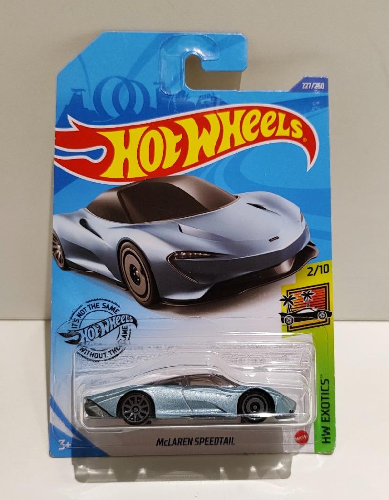 Hot Wheels McLaren Speedtail Blauw (2018), Enlèvement ou Envoi