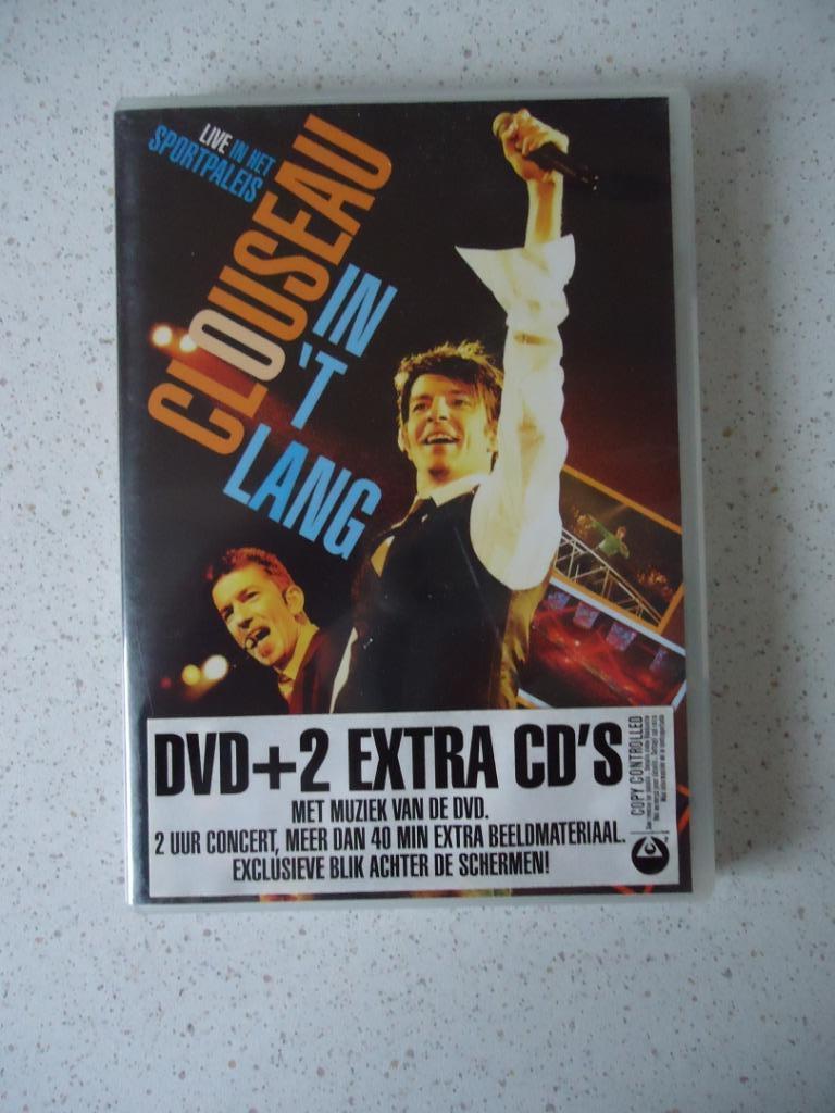 DVD + 2 CD's van "Clouseau" in het Lang in Prima Staat !, Enlèvement ou Envoi, Comme neuf, Musique et Concerts, Coffret