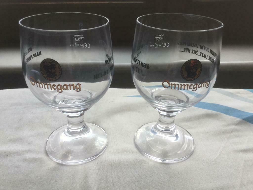 Brouwerij bierglas Ommegang 20cl, Verzamelen, Biermerken, Ophalen of Verzenden, Nieuw, Glas of Glazen