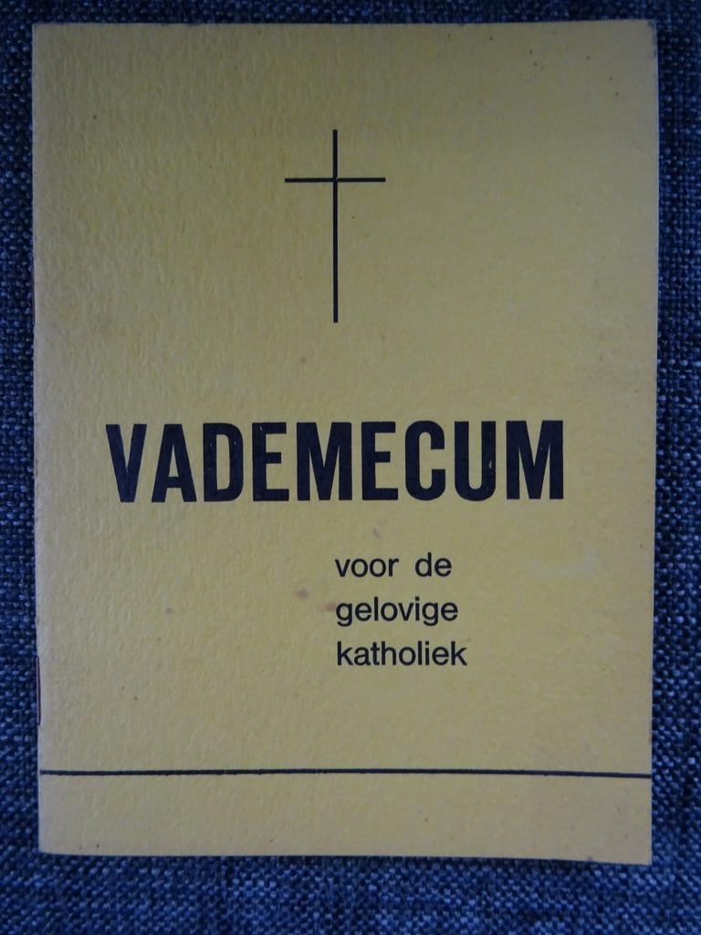 Vademecum voor de gelovige katholiek religieus boekje 1968, Gelezen, Christendom | Katholiek, Ophalen of Verzenden, Katholieke kerk