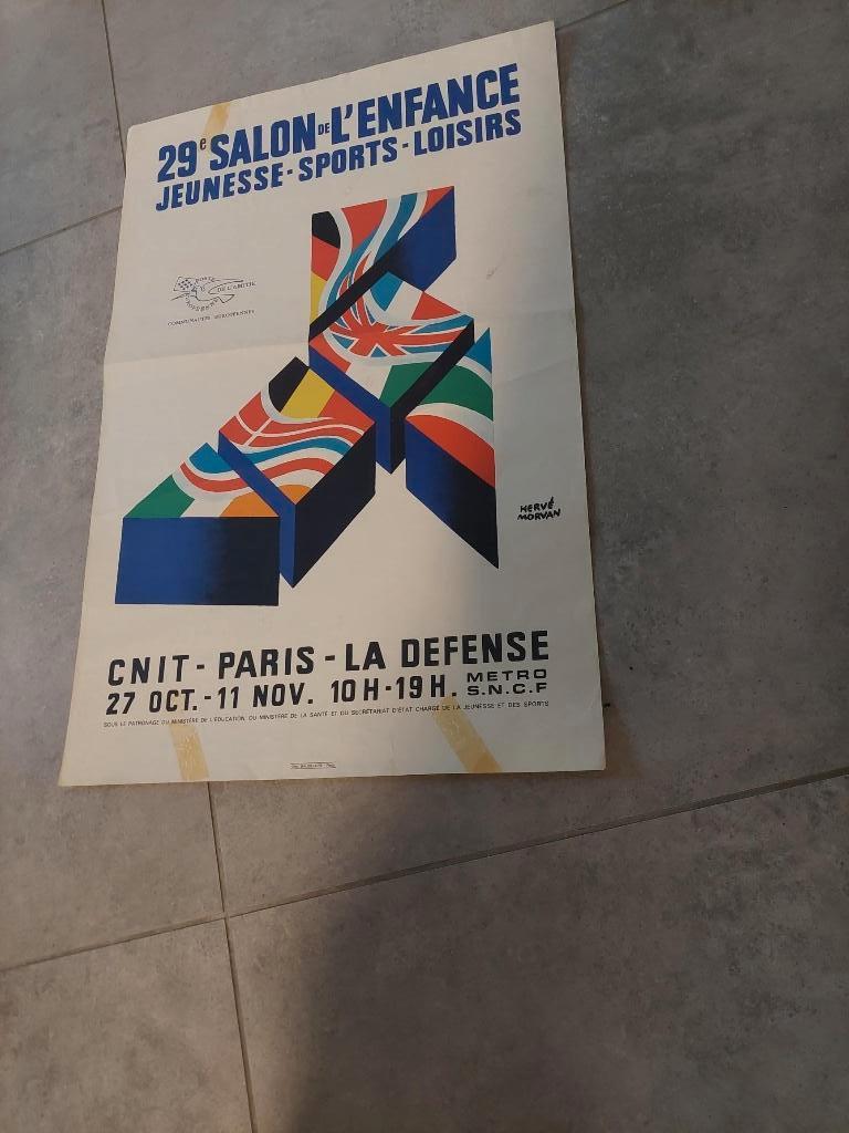 salon enfance, jeunesse, sports etc.. Hervé Morvan, Verzenden, Gebruikt