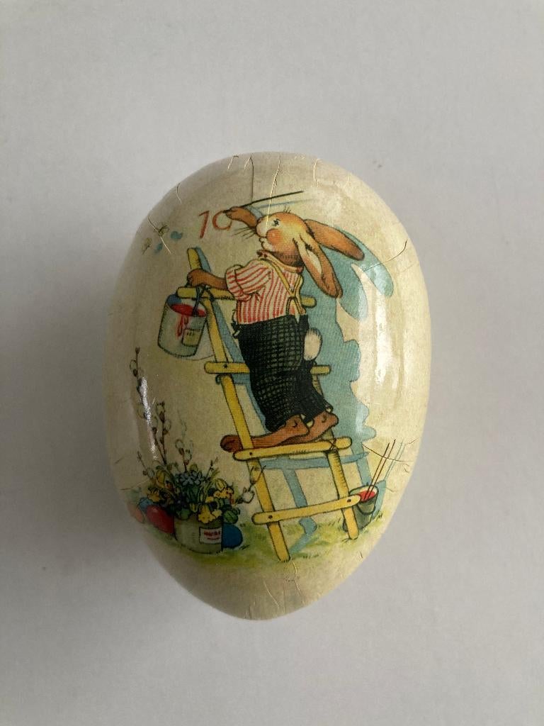 Kartonnen paasei voor pralines of paaseitjes Nestler, Antiek en Kunst, Ophalen of Verzenden