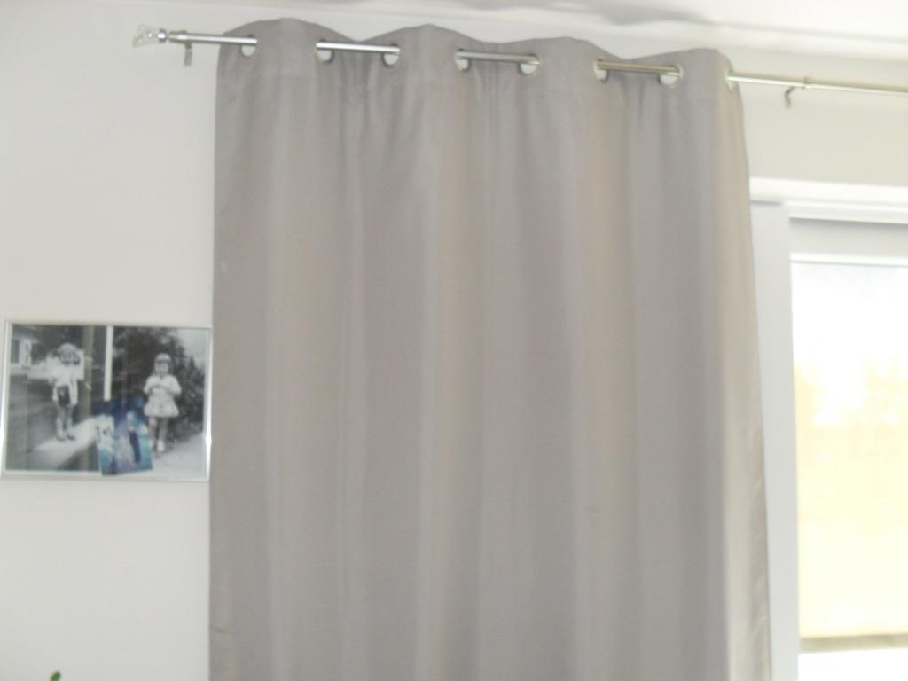 tentures, Enlèvement, Comme neuf, Gris