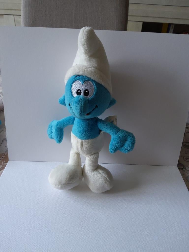Peluche Schtroumpf Normal, Collections, Schtroumpfs, Enlèvement ou Envoi, Comme neuf