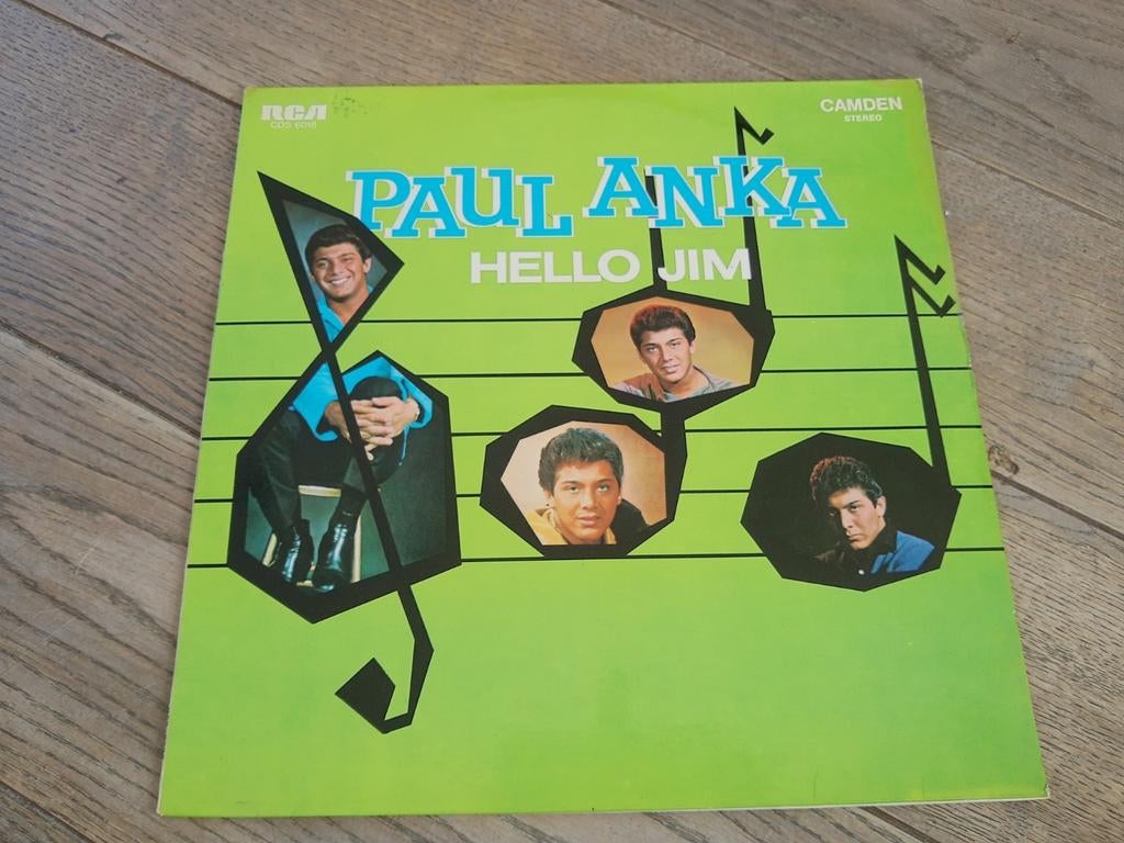 Lp : Paul Anka - Hello Jim, Ophalen of Verzenden, Zo goed als nieuw