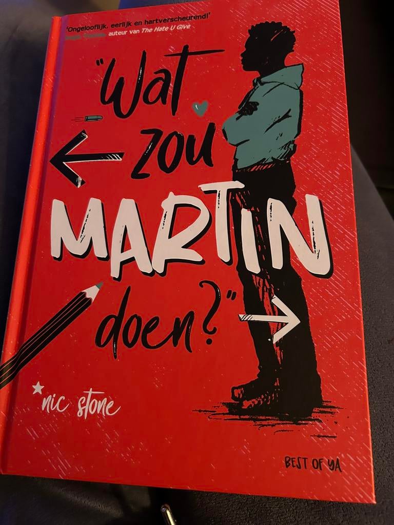 Nic Stone - Wat zou Martin doen?, Ophalen of Verzenden, Zo goed als nieuw, Nic Stone