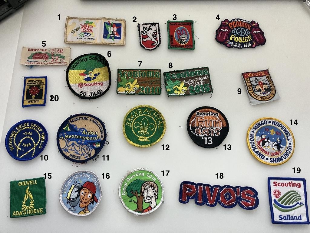 Scouting badge / insigne, Verzamelen, Ophalen of Verzenden, Zo goed als nieuw, Embleem, Speld of Insigne