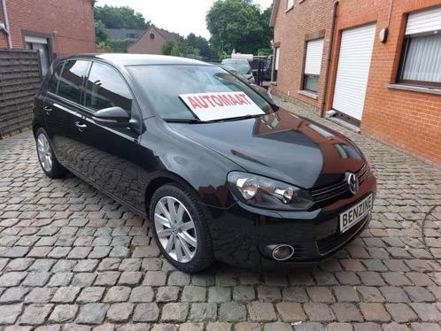 Volkswagen Golf/2009/1.4benz./140k km/Automaat/€ 8.500, Auto's, Automaat, Parkeersensor, Zwart, Bedrijf