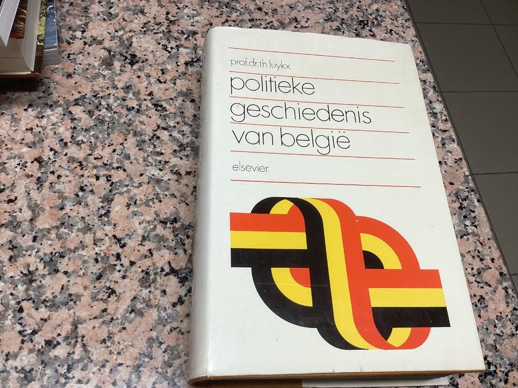 Politieke geschiedenis van België. Prof Dr Th Luyckx, Livres, Enlèvement, Comme neuf, Politique