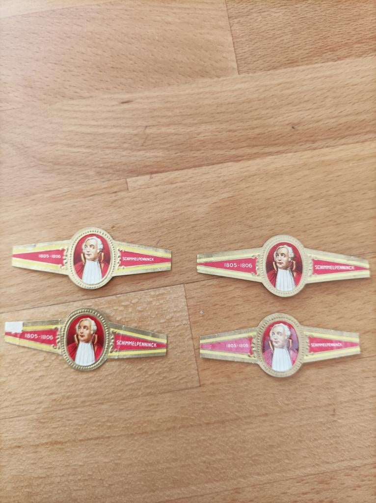 Sigarenbandjes Schimmelpenninck, Ophalen of Verzenden, Zo goed als nieuw, Sigarenbandjes