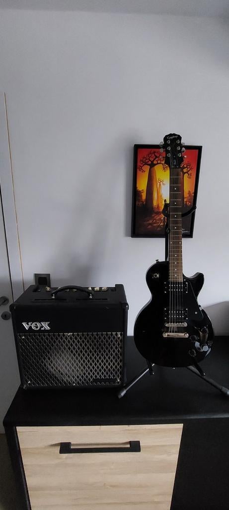Epiphone Les Paul + Vox versterker – ideale startersset, Muziek en Instrumenten, Snaarinstrumenten | Gitaren | Elektrisch, Epiphone