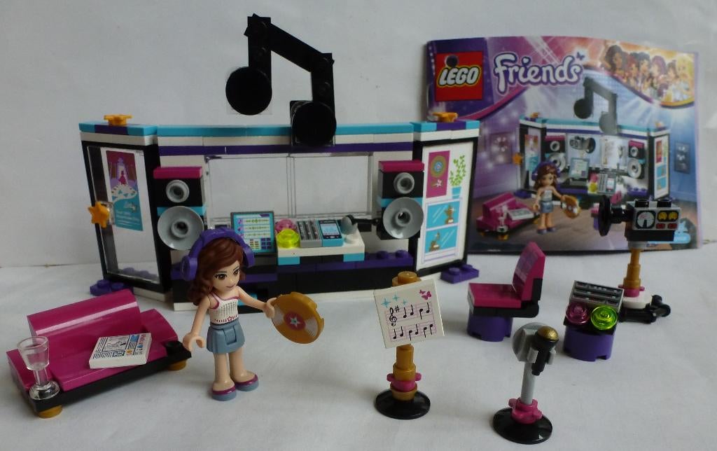 LEGO Friends Popster Opnamestudio 41103, Enlèvement ou Envoi, Comme neuf, Ensemble complet, Lego
