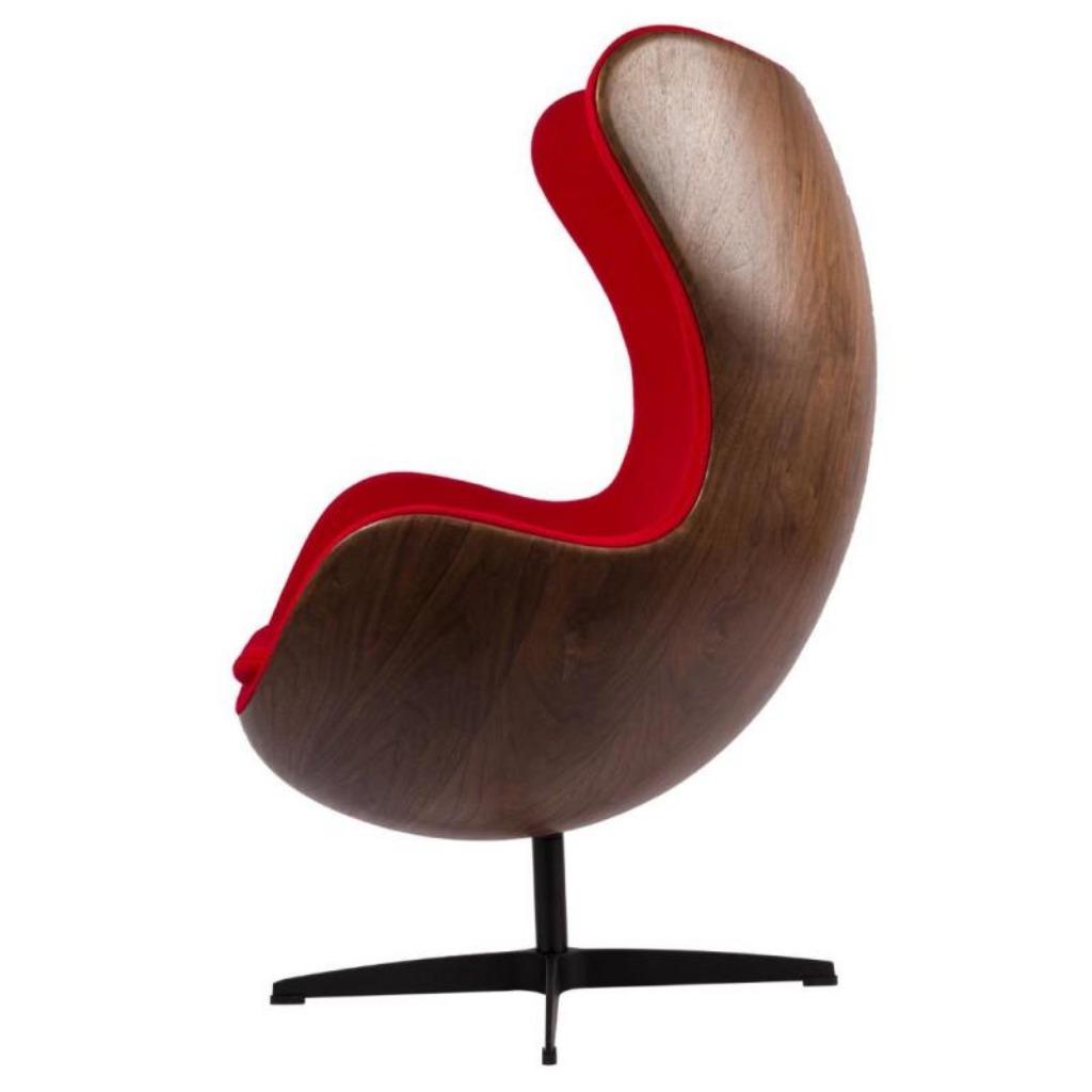 Egg chair replica (echt de allerlaatste ik stop ermee), Ophalen, Zo goed als nieuw, Overige materialen