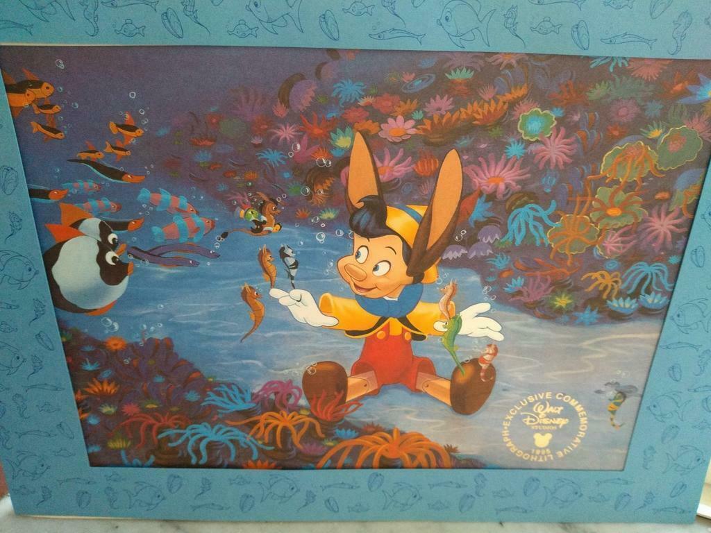 Disney lithographie exclusive commémorative 1995, Enlèvement ou Envoi, Neuf