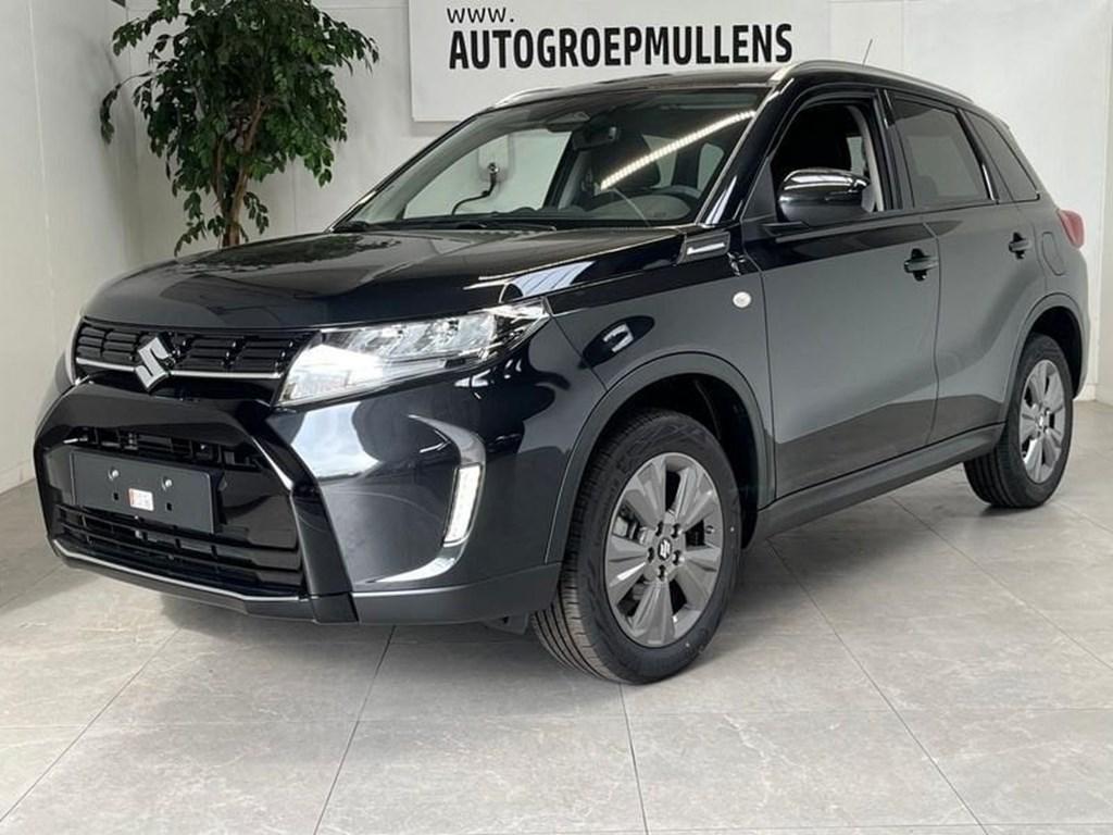 Suzuki Vitara Grand Luxe + HYBRID 2WD Aut (MY24) Garantie t, Auto's, Suzuki, Automaat, 75 kW, Zwart, Bedrijf