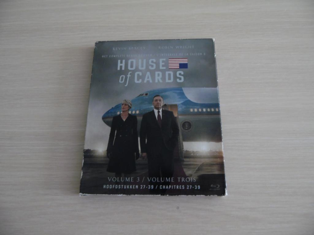 HOUSE OF CARDS, SEIZOEN 3, Alle leeftijden, Boxset, Drama, Ophalen of Verzenden