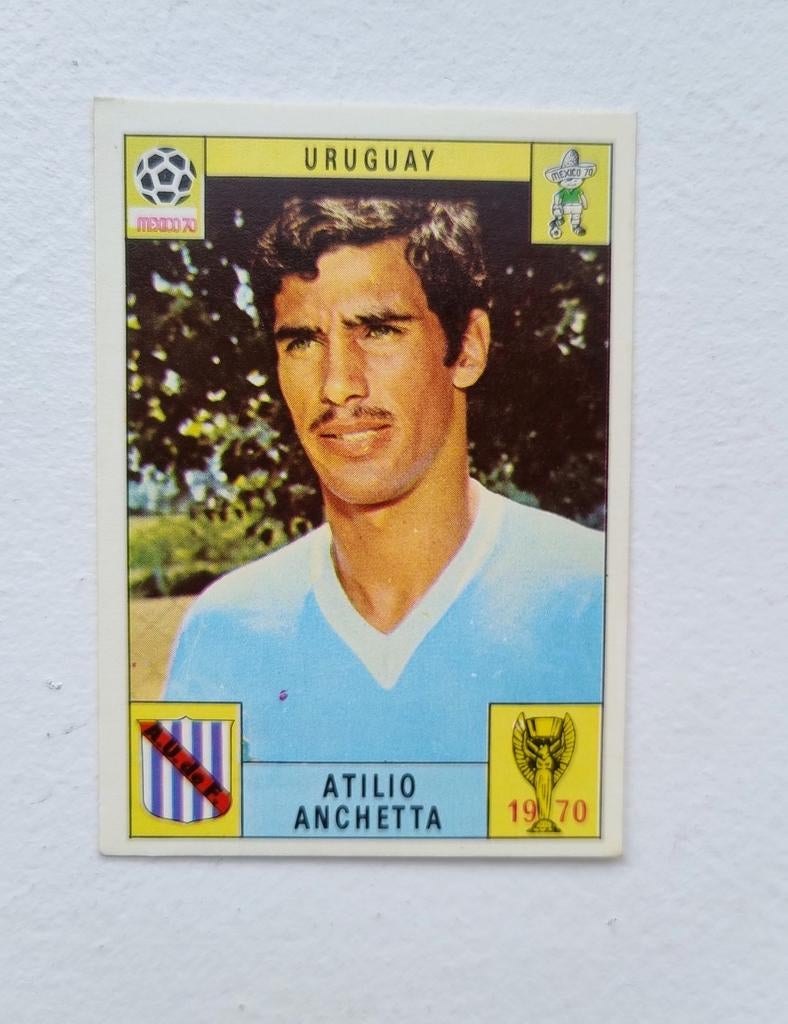 Panini Mexico 70: Atilio Anchetta -  Team Uruguay 1970, Ophalen of Verzenden, Zo goed als nieuw