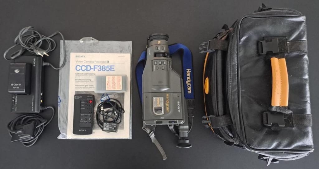 Sony Video8 HandyCam CCD-F385E voor herstel of onderdelen, Enlèvement ou Envoi, Caméra