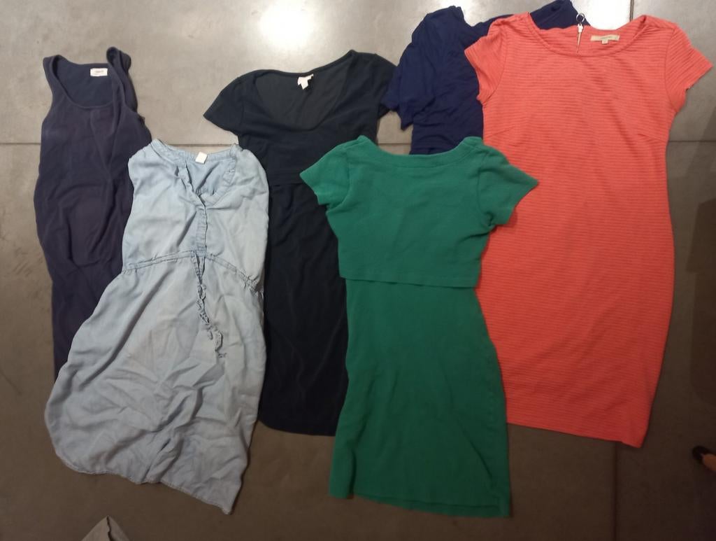 Zwangerschaskleding maat S en M (15 stuks), Ophalen, Gedragen, Maat 36 (S)
