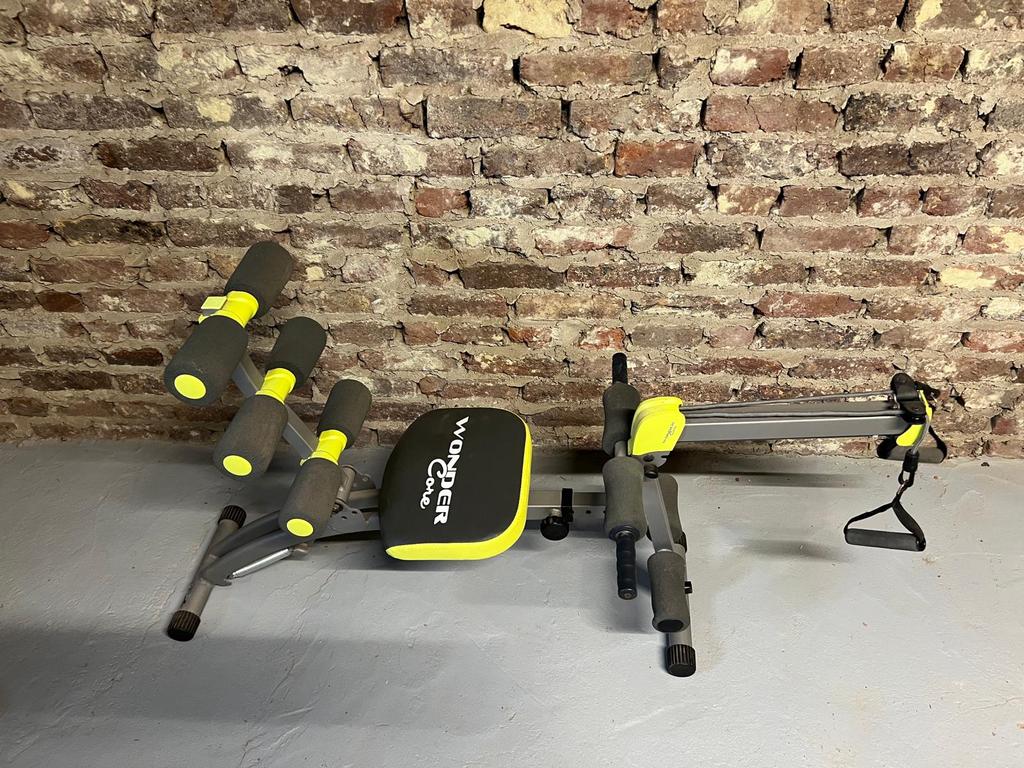 Wonder care fitness toestel te koop, Abdominaux, Rameur, Comme neuf, Enlèvement