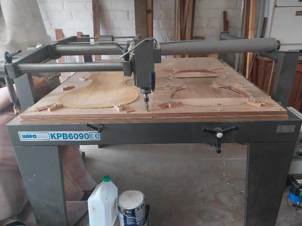 Kopieerfreesmachine, Ophalen