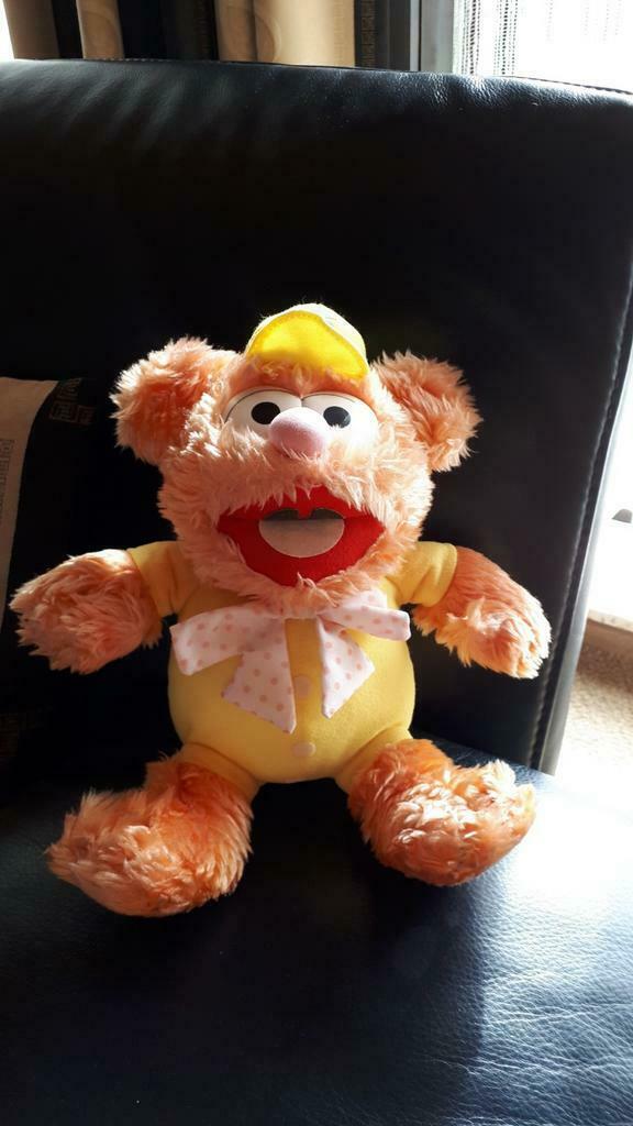 Baby Fozzie Bear  van de muppets show 21 cm, Ophalen of Verzenden, Gebruikt, Beer