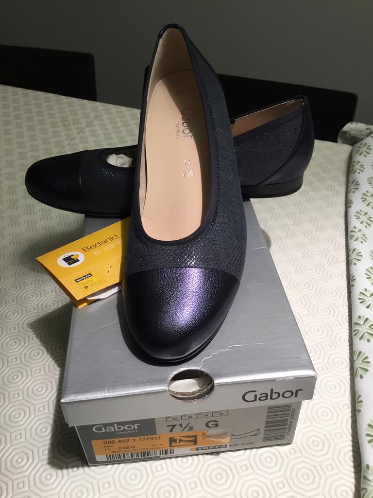 GABOR COMFORT, Prachtige ballerina’s, NIEUW, maat 41, Kleding | Dames, Schoenen, Blauw, Gabor Comfort, Nieuw, Ballerina's