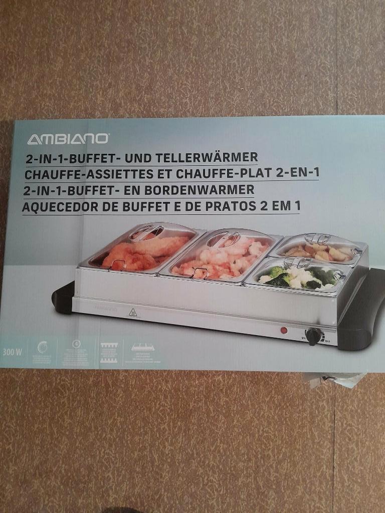 Buffet en borden verwarmer (nieuw), Ophalen, Nieuw, Elektrisch