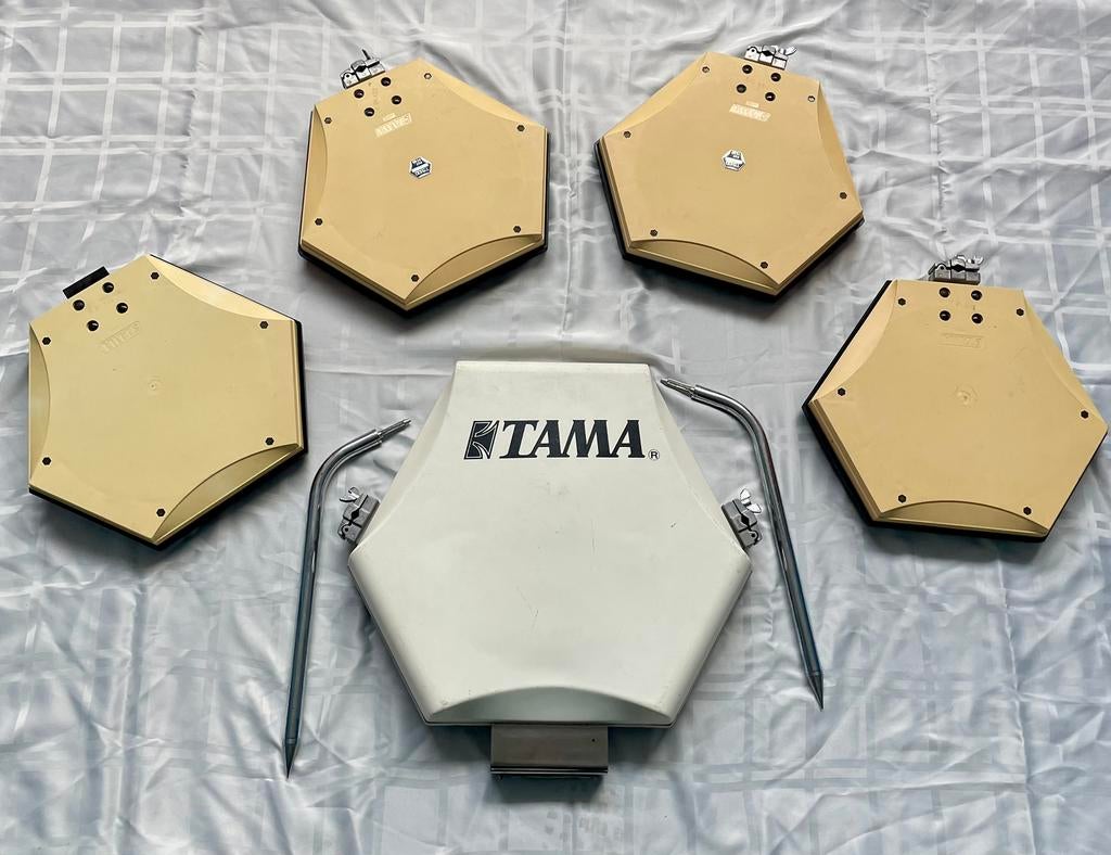 Tama Techstar Pads, Musique & Instruments, Batteries électroniques, Enlèvement ou Envoi, Utilisé, Autres marques