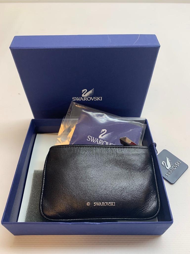 Swarovski Date Black Coin Purse, Ophalen of Verzenden, Nieuw, Zwart, Overige typen