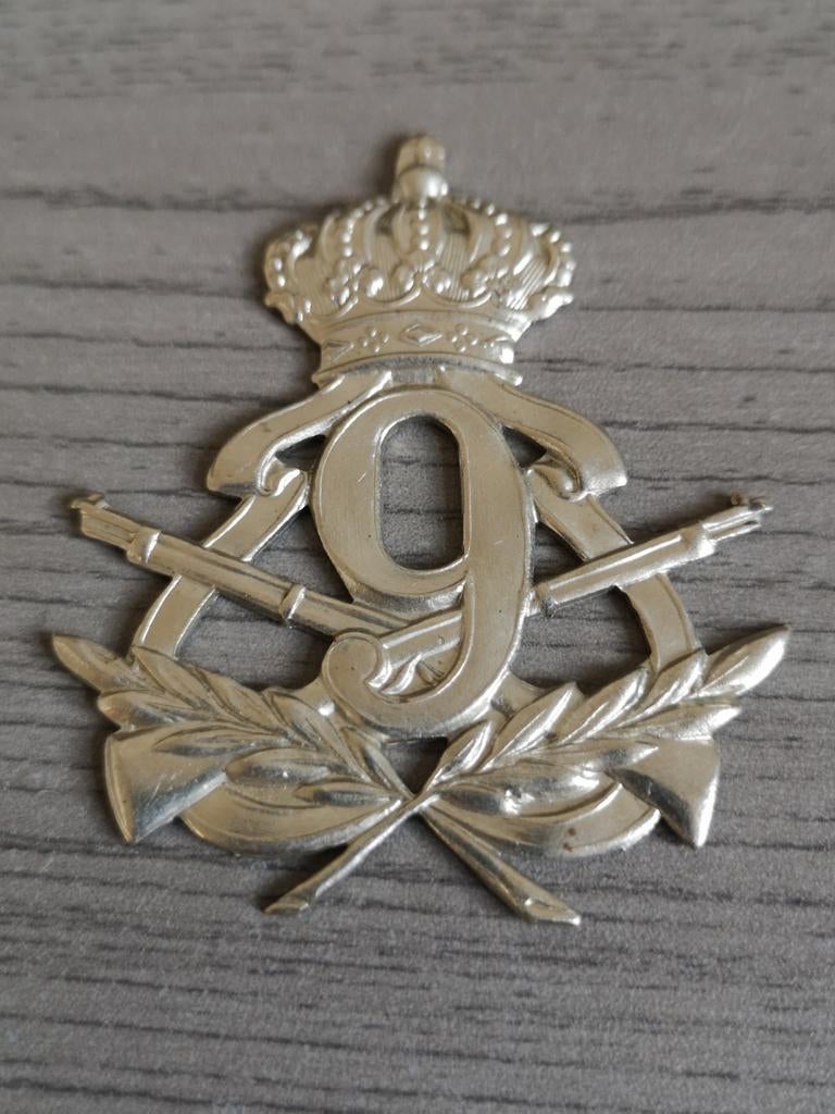 Plaque d'immatriculation de l'armée belge : ABBL 9 avec fusi, Enlèvement ou Envoi