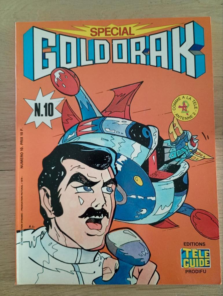 Goldorak spécial (1ere série - souple) N°10 - Télé-guide, Une BD, Enlèvement ou Envoi, Comme neuf