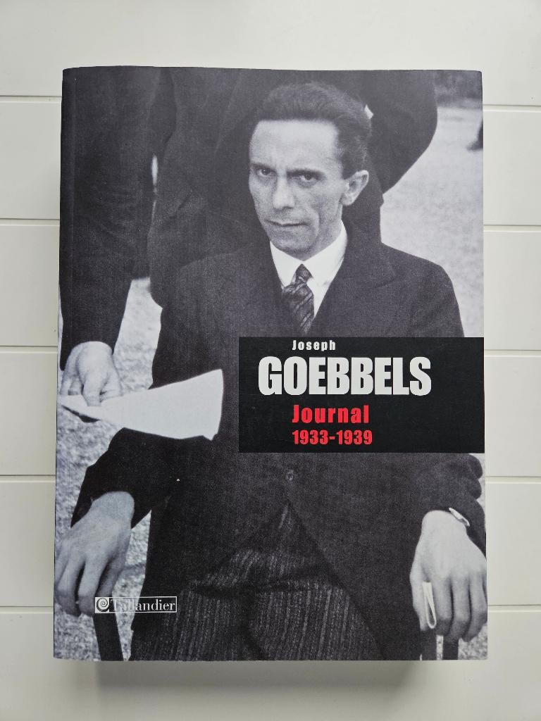 Joseph Goebbels: Dagboek 1933-1939, Boeken, Tweede Wereldoorlog, Joseph Goebbels, Ophalen of Verzenden, Zo goed als nieuw