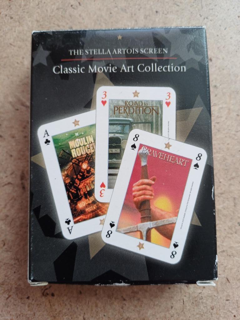 speelkaarten : Classic Movie Art Collection, Verzamelen, Ophalen of Verzenden, Zo goed als nieuw, Speelkaart(en)