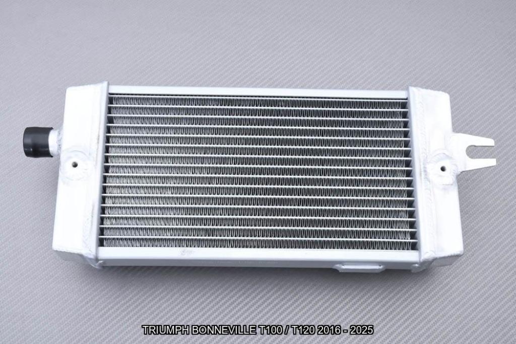 Radiateur AVDB TRIUMPH BONNEVILLE T100 / T120 2016 - 2025, Motoren, Ophalen of Verzenden, Nieuw