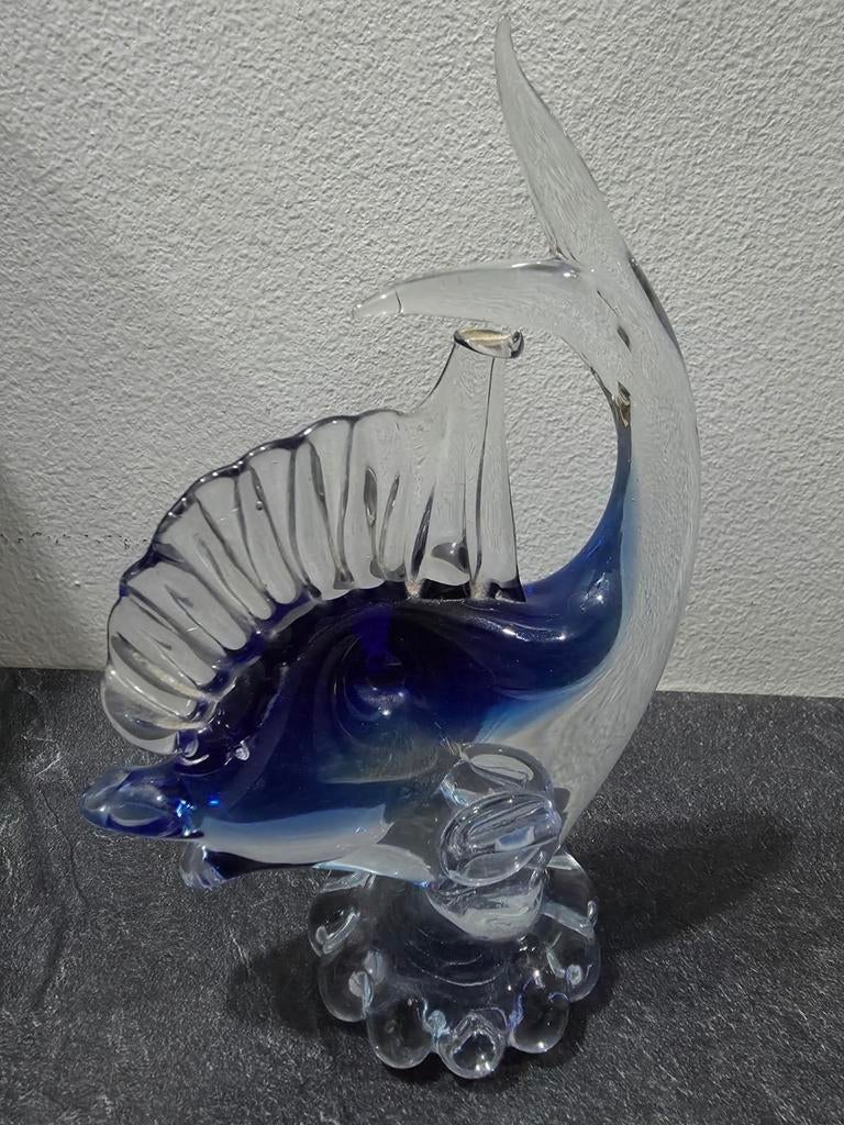 Glazen vis, Antiek en Kunst, Ophalen of Verzenden
