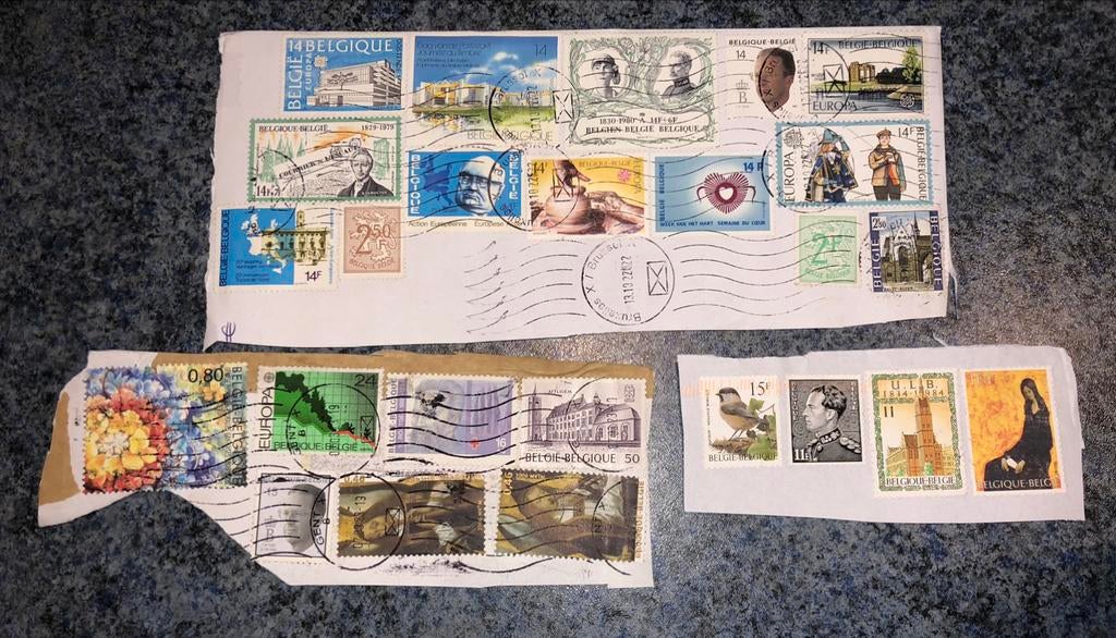 Belgische postzegels - afgestempeld (prijs port incl.), Postzegels en Munten, Postzegels | Europa | België, Met stempel, Ophalen of Verzenden