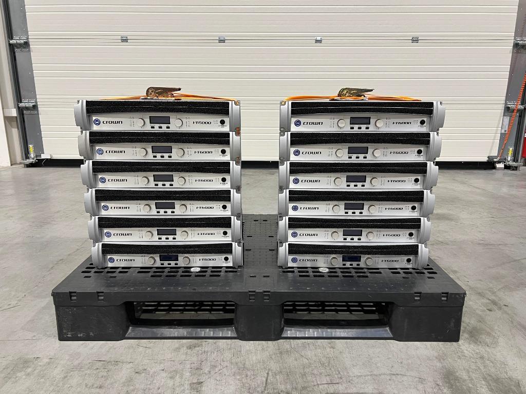Crown I-Tech 6000 2x3000W/4Ohm (4x), Enlèvement ou Envoi, Utilisé