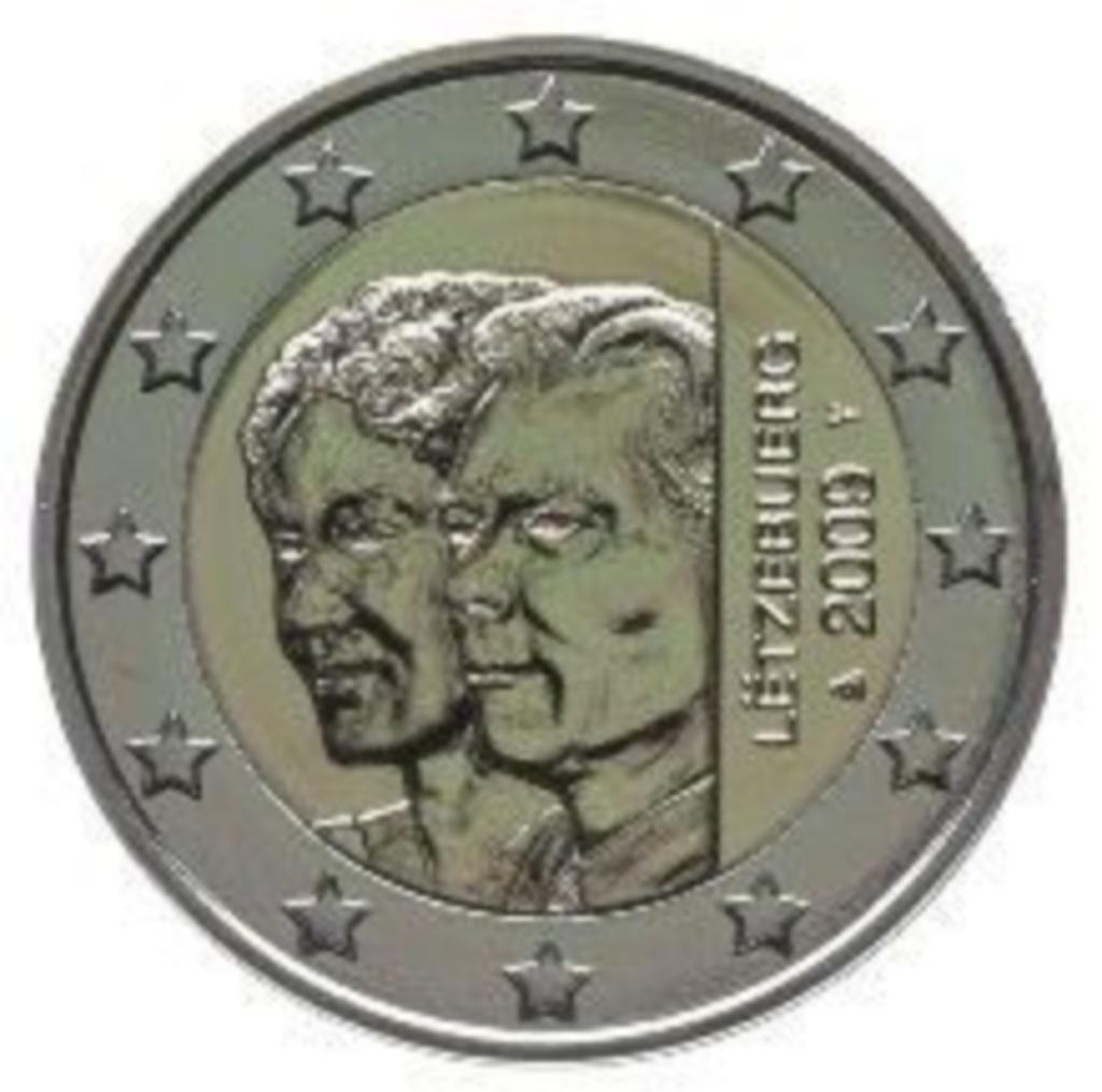 2 EUROS COMMEMORATION LUXEMBOURG 2009, Timbres & Monnaies, Monnaies | Europe | Monnaies euro, Enlèvement, Luxembourg, 2 euros