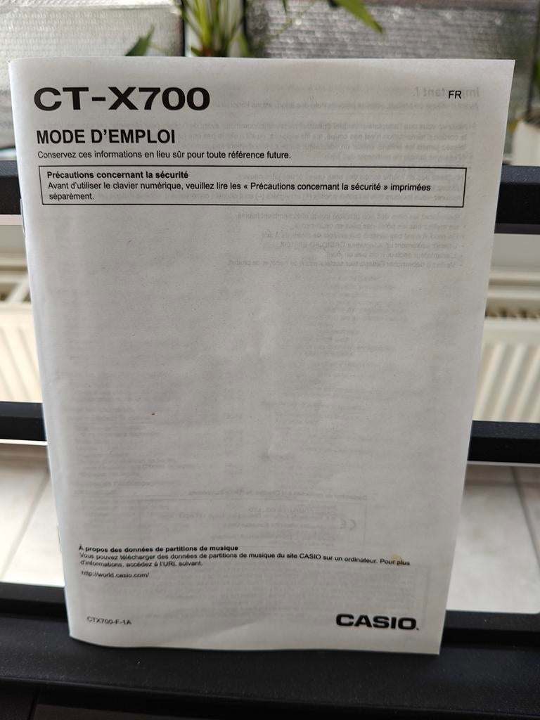 Casio CT-X700, Ophalen, Zo goed als nieuw, Casio