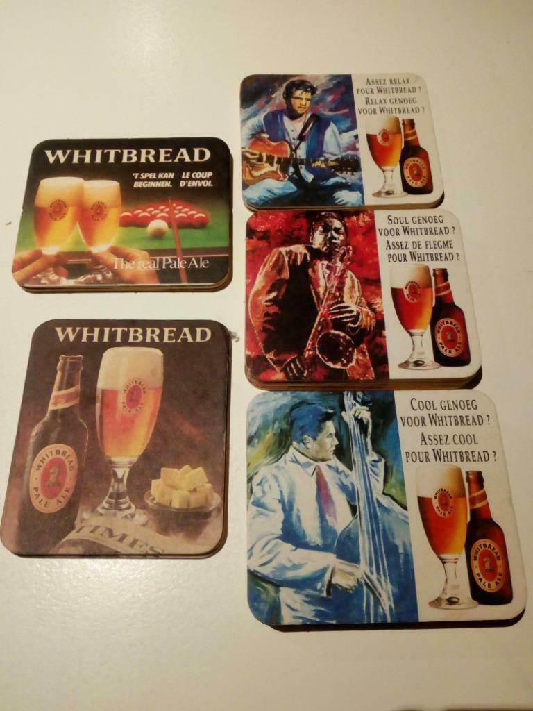 Bierviltjes van whitbread, Enlèvement ou Envoi, Sous-bock, Autres marques