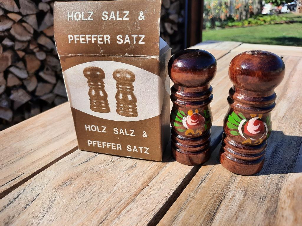vintage peper en zout set, Antiek en Kunst, Ophalen of Verzenden