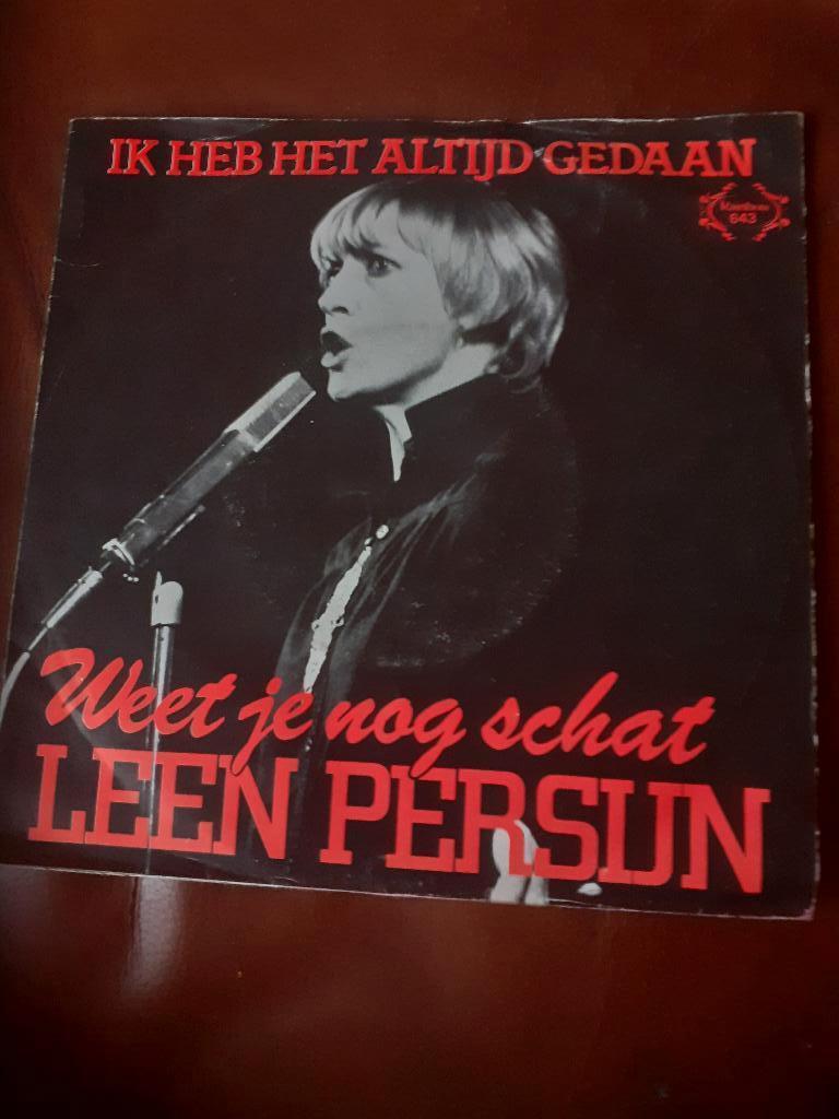 45T Leen Persijn : Weet je nog schat (Belpop), Cd's en Dvd's, Ophalen of Verzenden