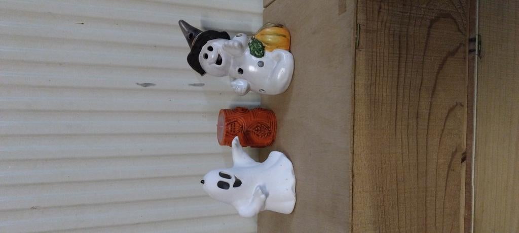 Halloween beeldjes, Verzamelen, Ophalen, Gebruikt