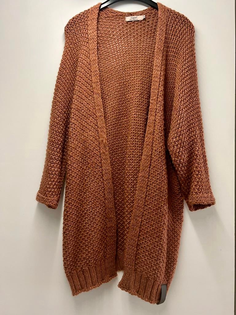 Cardigan long, Enlèvement ou Envoi, Comme neuf, Taille 38/40 (M)